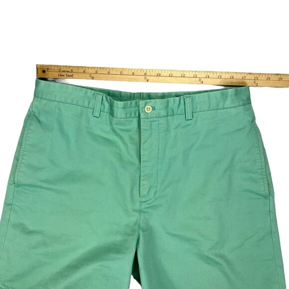 Vineyard Vines Shorts Mens Sz 36 Green The Club Prep Country Club Classic Chinos - Picture 6 of 10